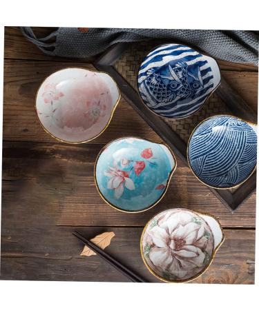 ABOOFAN 4 Pcs Sauce Bowl Ice Cream Dishes Mini Porcelain Bowls Trays for Food Serving Cookie Container Dessert Dish Ceramic Dipping Dishes Pottery Dip Bowls Ceramics Sushi Ceramic Plate - Buy Online on GoSupps.com