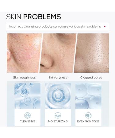 Squalane Facial Cleanser Squalane Cleanser Squalane Face Wash Women for Gently Cleaning Pores Hydrating Gentle Face Cleanser Squalane Oil Remover for Dry & Sensitive Skin Moisturising Cleanser - Buy Online on GoSupps.com