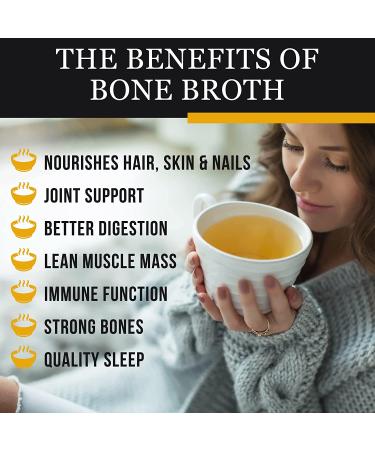Organic Chicken Bone Broth Pods 100% Freeze Dried, 67 Oz, Rich in Collagen Protein | No Added Flavors, Preservatives, Allergens, Sodium | Perfect for Fasting, Keto, Low Carb Diets - Buy Online on GoSupps.com