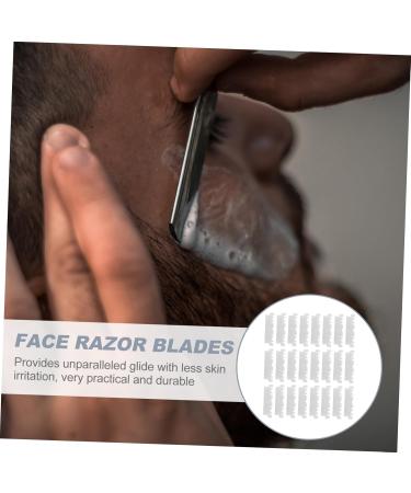 FRCOLOR 700 Pcs Platinum Coated Razor Blades for Men - Premium Quality Beard & Face Shaver Blades for Barbershop Use - Buy Online on GoSupps.com