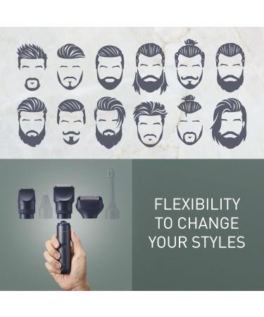 Panasonic ER-CTW1 MULTISHAPE Wet & Dry Electric Beard Trimmer and Hairclipper for Men Long Beards with Rechargeable Ni-MH Battery Body Modular Personal Care System Nickel Main Unit Beard/Hair/Body Trimmer Head Attachment - Buy Online on GoSupps.com