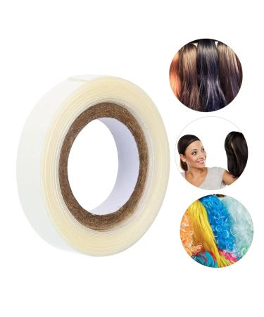 Angoily 2 Rolls Wig Film Women Wig Tape Clear Duct Tape Hair Extension Wig Tape Lace Tape for Wigs Hat Wigs for Women Lacefront Wigs Lace Wigs Ladies Wigs White Miss Front Lace Glue Paper - Buy Online on GoSupps.com