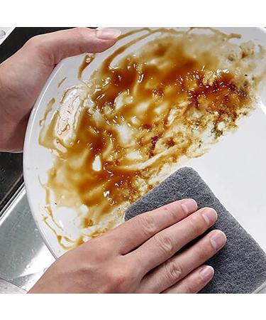 Dishwashing Sponge 3 5pcs/Set Scrubber Oil Remover Sponge for Dishes - Buy Online on GoSupps.com