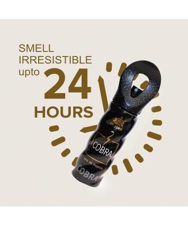 AARVVINTA CRAFT COBRA Eau De Parfum for Men Long Lasting Floral Fragrance Fresh and Soothing Scent - Buy Online on GoSupps.com