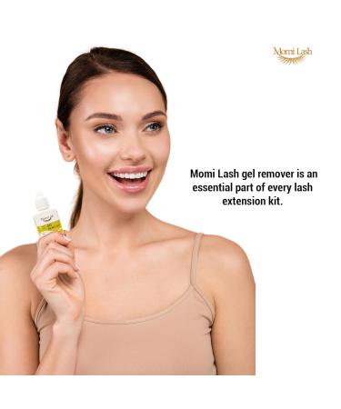 Professional Gel Remover for Eyelash Extensions - Clear & Powerful Adhesive Lash Remover for Sensitive Skin (15g) - Quick & Non-Scent Thick Type - Buy Online on GoSupps.com