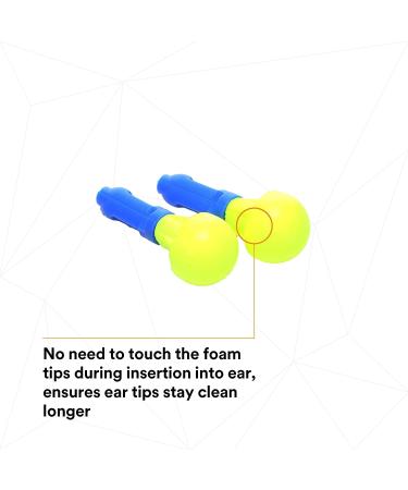 3M E-A-R Push-Ins Earplugs 318-1000 | 28.0 dB | 100 Pair | ANSI Rated | Uncorded | Push to Fit | Poly Bag - Buy Online on GoSupps.com
