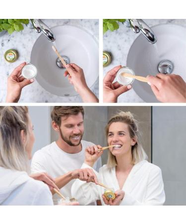 Birch Gold Tooth Powder Refill Bag 100g - Natural Enamel Protection Vegan Ingredients No Preservatives - Herbal Toothpaste Alternative - Buy Online on GoSupps.com