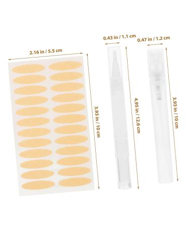Beaupretty 2 Sets double eyelid sticker set eyelid lifter strips eyeliner tape traceless eyelid stickers eye lift tape for droopy lids hooded eyelid lifter girl Mesh Styling cream breathable - Buy Online on GoSupps.com