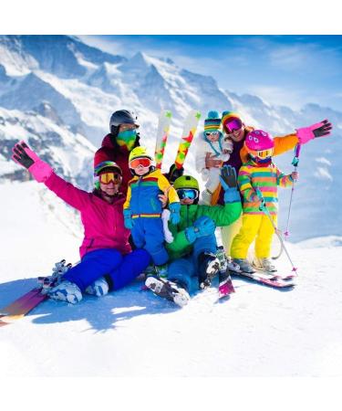 Waterproof Winter Ski Gloves for Kids | Warm Windproof Snowboard Gloves for 4-6 Years - Outdoor Sports & Bicycle Use - Buy Online on GoSupps.com