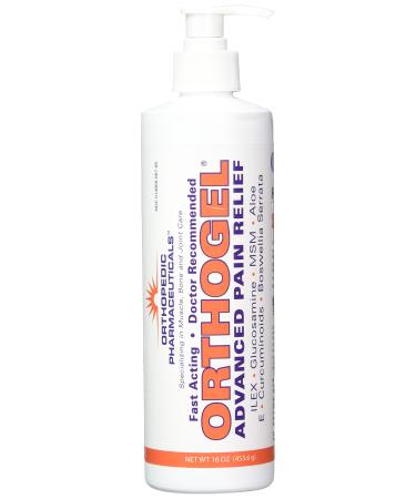 Orthogel Avanced Pain Relief Gel Pump 16 oz - Buy Online on GoSupps.com