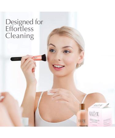 Luxe Pink Electric Makeup Brush Cleaner with Solution | USB Charging, 3 Speeds, Instant Wash & Dry - Buy Online on GoSupps.com