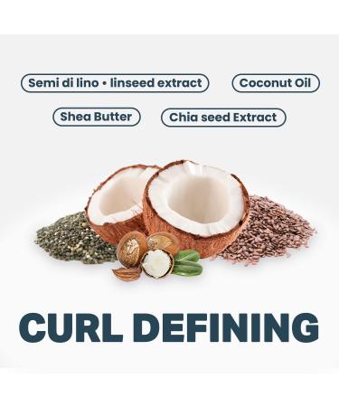 Dreamy Curls Defining Cream - Vegan Curl Modeling for Wavy & Coily Hair | Argan & Coconut Oil Shea Butter - 33.8oz - International Shipping Available - Buy Online on GoSupps.com