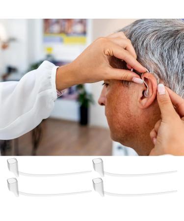 Hearing Amplifier Mounting Clip 4 Pieces Comfortable Flexible Clip Nonslip Ear Amplifier Strap for Daily Use Training Sports Work Sleeping Social Events - Buy Online on GoSupps.com