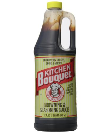 Kitchen Bouquet Browning & Seasoning Sauce, 32 oz 32 Fl Oz (Pack of 1)