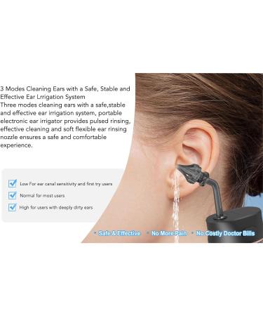 Buy Waterproof Electric Ear Cleaner Kit | Ear Wax Removal System with 3 Modes - Safe & Effective Earwax Irrigation for All - Buy Online on GoSupps.com