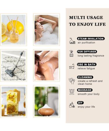 EUQEE Helichrysum Essential Oil 10ml - 100% Pure Natural Aromatherapy Oil for Diffusers, Relaxation, and Candle Making - Buy Online on GoSupps.com