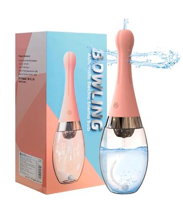 Lodnexem Analdschusche electrically irrigator intestinal flushing with 3 speeds & anti-backflow intimate shower for anal shower and vaginal shower