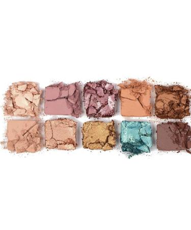 Eyeshadow Palette High Pigmented - WANDER BEAUTY WANDERESS - Talc Free  Crease Proof  Fade Proof  Foil Eye Shadow  Matte  Shimmer  Metallic and Satin  Cruelty Free Eye Makeup  Gluten Free Makeup.