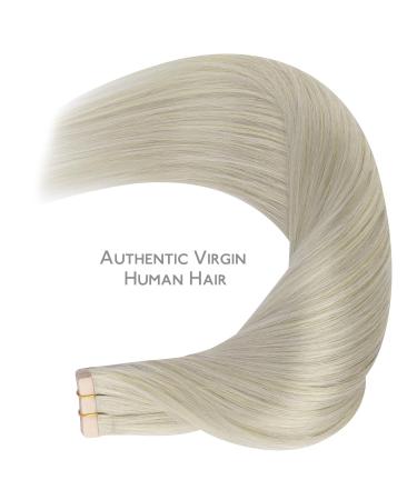 Buy If Salife 22-Inch Gray Remy Invisible Tape Extensions - 20Pcs 50g Silky Straight Real Hair | Skin Weft Remy Tape Extensions - Buy Online on GoSupps.com