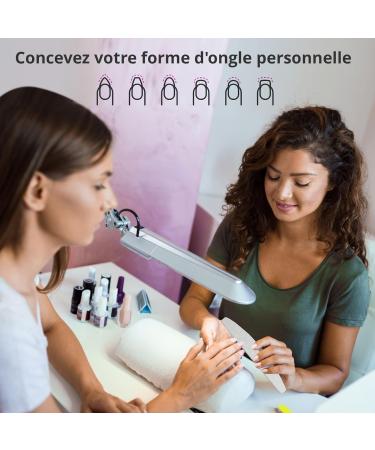 A Set of 10 Nail Files Professional Nail Files Double-Sided Nail Files 100/180 can be reused Multiple Times Used for Beauty Nail. - Buy Online on GoSupps.com