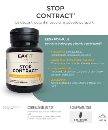 EAFIT Stop Contract' Muscle Relaxer 30 Tablets - Buy Online on GoSupps.com