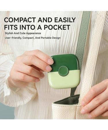 Trimpocket Hair Trimmer & Comb for Kids & Women | 2-in-1 Bangs Trimmer with Replaceable Blades | Dual-Side Split Ends Trimmer | Green | 2 Pcs + 10 Blades - Buy Online on GoSupps.com