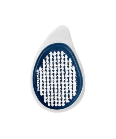 Tweezerman Evening Blue Nail Brush & Callus Remover - Premium Quality Beauty Tool | International Shipping Available - Buy Online on GoSupps.com