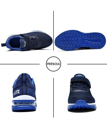PERSOUL Air Shoes for Kids - Tennis Sports Athletic Gym Running Sneakers, Blue1 - Size 9 Toddler - Buy Online on GoSupps.com