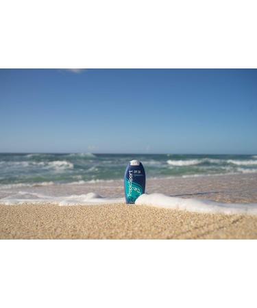 TropicSport Mineral Sunscreen Lotion SPF 30 6.5 oz - Reef Friendly, Water Resistant, Broad Spectrum, Natural & Organic - Kids & Family Friendly - Buy Online on GoSupps.com