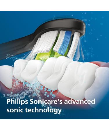 Philips Sonicare ProtectiveClean 4300 - Sonic Electric Toothbrush with W2 Optimal White Toothbrush Head Travel Case and Charger in Black (Model HX6800/87) - Buy Online on GoSupps.com
