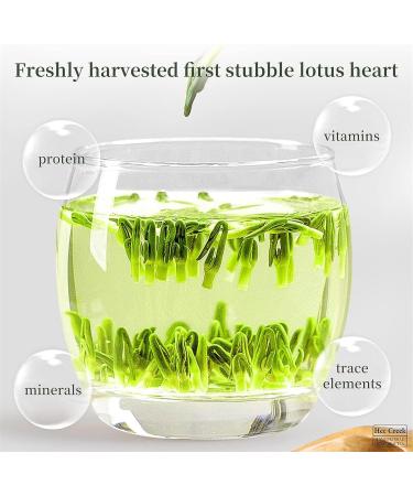 NNBWLMAEE Lotus Seed Core Tea for Men Dried Lotus Plumule Lotus Embryo Tea Men's Essentials Pure Chinese Herbal Tea Natural Lotus Seed Heart Tea Liver and Kidney Care Tea (60g 3PCS) 60g 3PCS - Buy Online on GoSupps.com