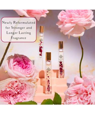 SAFA Ros Fragrance Oil Roller Bulgarian Damask Rose Scent | Organic Unisex Perfume | 10 mL | Alcohol-Free - Buy Online on GoSupps.com