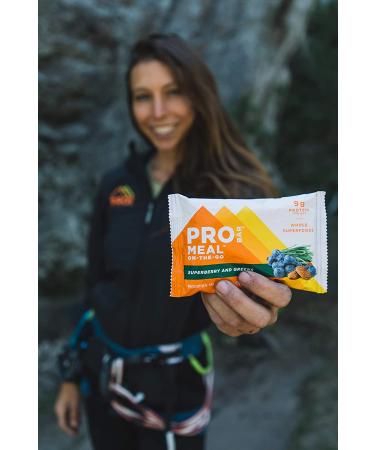 PROBAR Superberry & Greens - Non-GMO, Gluten-Free Meal Bar | Healthy Plant-Based Energy (12 Count) - Buy Online on GoSupps.com