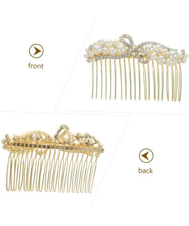 Mikinona Alloy Rhinestone Hair Comb Bridal Headdress Comb Headband Wedding Hair Accessories Rhinestone Hair Combs for Wedding Bridal Hair Accessories Prom Hair Accessories Wedding Headpiece - Buy Online on GoSupps.com