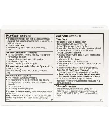 HealthA2Z Acid Reducer | Omeprazole 20mg | Delayed - Release Tablets | 24 Hours | Treats Frequent Heartburn | Occuring 2 or More Days A Week (42 Counts) - Buy Online on GoSupps.com