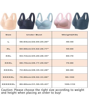 Hatme Posture Correction BH - WMBRA Comfy Position Non-Wired Full Coverage Invisible Support Bra for Women - Wireless Breathable Zero-Feeling Sizes S-6XL Beige - Buy Online on GoSupps.com