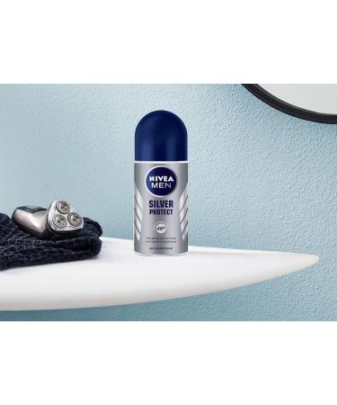  NIVEA NIVEA Silver Protect Roll-On Antiperspirant 50ml - Buy Online on GoSupps.com