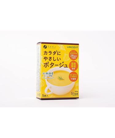 FINE Japan Japanese Corn Soup 93g - Pack of 5 Servings - Buy Online on GoSupps.com