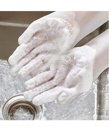 SEPTAM Cleaning Gloves Cleaning Magic Silicone Gloves Household Multi-function Hand Washing Tool - Buy Online on GoSupps.com