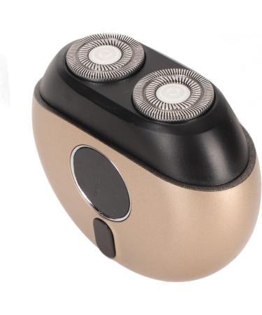 Rechargeable Beard Trimmer for Men USB Rechargeable Electric Beard Trimmer Portable Mini Travel Beard Trimmer for Men Facial Chest Trimming (Champagne Gold) - Buy Online on GoSupps.com