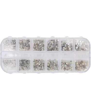 Colorful 12 Styles Nail Rhinestones Decoration Manicure Nail Art Tool Nail Salons Nail Art Decoration Nail Art Learners Nail Art Accessory(Rhinestone 1#) - Buy Online on GoSupps.com