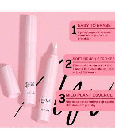 Makeup Remover Pen 35g Eyebrow Remover Pen Portable Eraser for Lip Eyebrow Mascara Removal Outdoor Travel Home - Buy Online on GoSupps.com