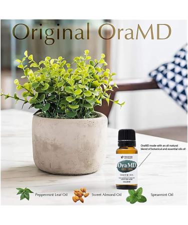 OraMD Extra Strength Tooth Oil: Potent All Natural Liquid Toothpaste Breath Freshener Alcohol Free Mouthwash for Dry Mouth Healthy Teeth & Gums Safe on Sensitive Teeth & Gums Dentist Recommended Two Pack - Buy Online on GoSupps.com