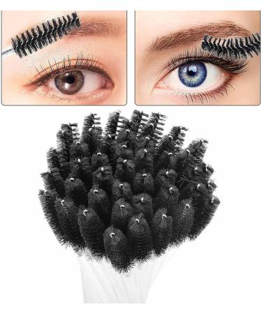 Eyelash Spoolies End Mascara Brush Soft Bristles Nylon Eye Lash Tools Eyelash Mascara Brushes Wands Applicator Makeup Kits for Women Makeup Proidl - Buy Online on GoSupps.com