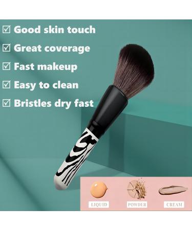 Travel Makeup Brush Blending Set - Foundation Concealers Eye Shadows & Mirror Kits for Flawless Application | International Shipping Available - Buy Online on GoSupps.com