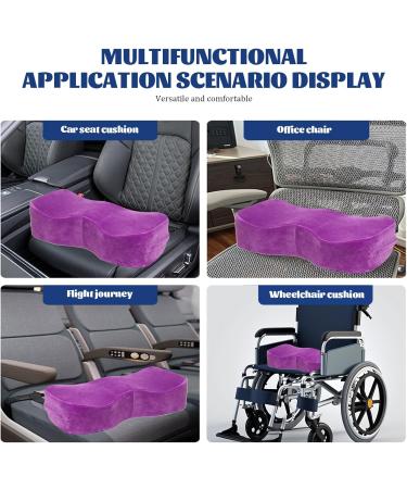Lifting Seats BBL Pillow After Surgery Butt Lift BBL Pillow High-Resilience Foam Seat Cushion Butt Pillow Detachable Surgery Pillow with Handle for Sitting Post Surgery Supplies Purple - Buy Online on GoSupps.com