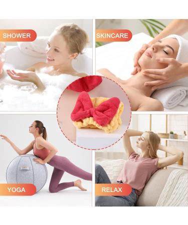Ultra Absorbent Hair Towel Wrap - Quick Drying Soft Cap with Bow-Knot (3 PCS) | Perfect for Wet Hair Smoother & Shinier Results - Buy Online on GoSupps.com