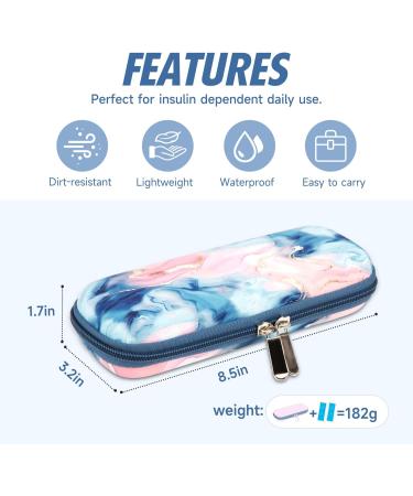 Youshares Insulin Cooling Bag for Travel | Eva Insulin Bag for Pens & Diabetic Accessories - Buy Online on GoSupps.com