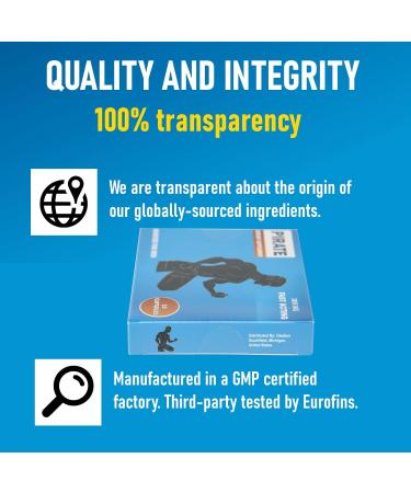 Pirate Fast-Acting Performance Enhancer for Men Optimized Herbal Energy & Stamina Formula with Horny Goat Weed Maca Tongkat Ali Muira Puama L-Arginine & Vitamin B6 Endurance & Vitality Support - Buy Online on GoSupps.com