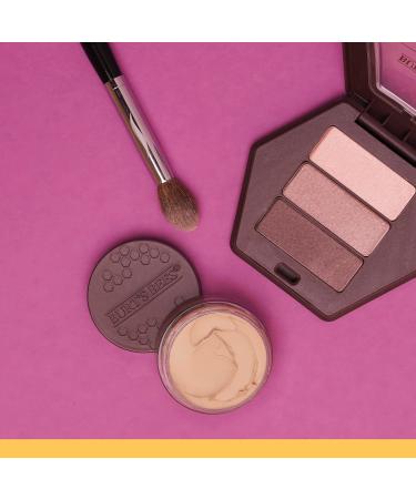 Burt's Bees Eye Shadow Primer - Ultra Sheer Translucent Beige Color - Extends Wear - 0.25 Ounce - Buy Online on GoSupps.com